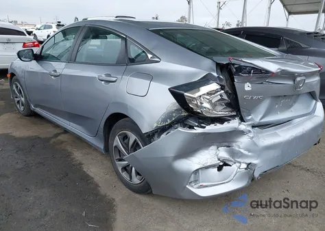 2020 Honda Civic Lx z USA, uszkodzony, nr VIN 19XFC2F66LE203429
